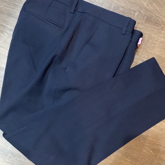 THEORY Navy Slim Ankle Dress Pant - sz 12 - Picture 10 of 10
